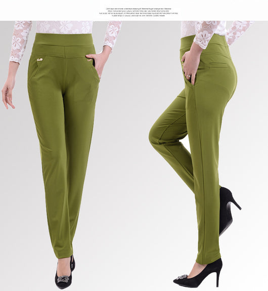 Pantalones Casuales Elásticos para Mujer Adulta - Talla Pequeña - Image 5