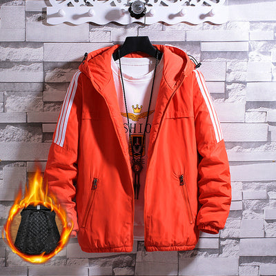 Chaqueta de Invierno Acolchada para Hombre - Abrigador Perfecto para Padres - Image 5