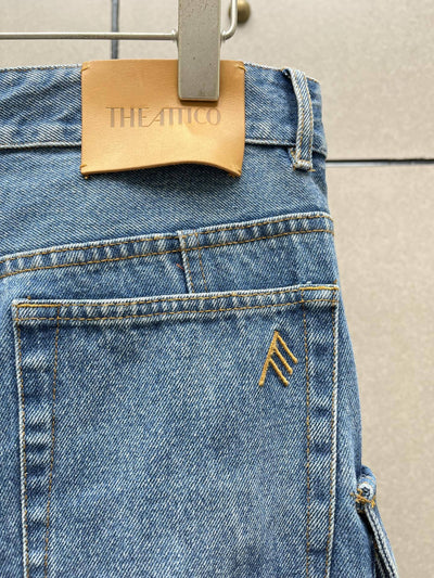 Pantalones Vaqueros Anchos para Mujer con Múltiples Bolsillos - Image 21