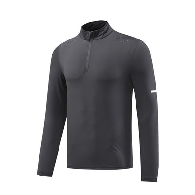 Camiseta Deportiva de Manga Larga Elástica Secado Rápido para Hombre - Image 7