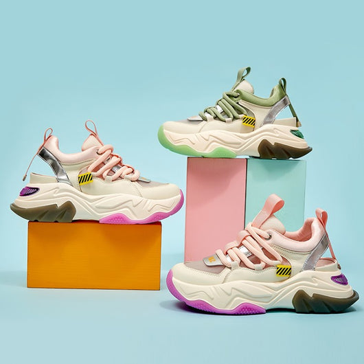 Tenis Oversized Bicolor - Estilo Urbano Moderno - Image 23
