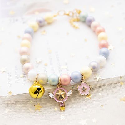 Collar Pendiente de Perla para Gato Fairy Girl - Image 14