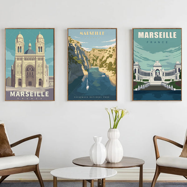 Cuadro Canvas Parques Nacionales - Decoración de Viaje para el Hogar