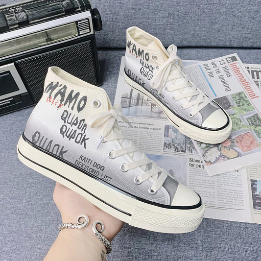 Zapatos Casuales Degradados para Estudiantes - Calzado Versátil de Moda Verano