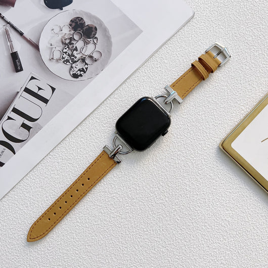 Correa de Reloj Personalizada en Acero y Cuero con Hebilla D - Image 14