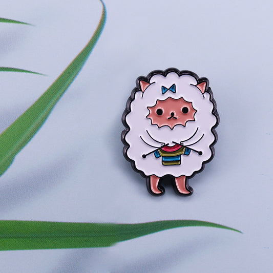 Broche Oveja Adorable - Accesorio Creativo Pequeño
