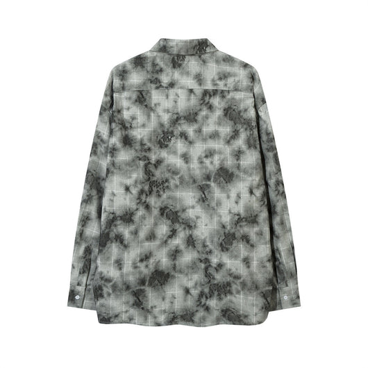 Camisa Suelta Tie-Dye Tinta para Hombre - Estilo Fresco y Moderno - Image 3