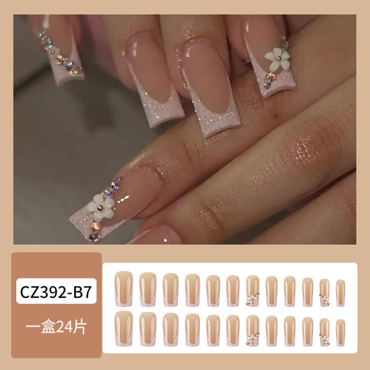 Uñas Postizas de Diamante Resistente - Diseño Europeo Premium - Image 41