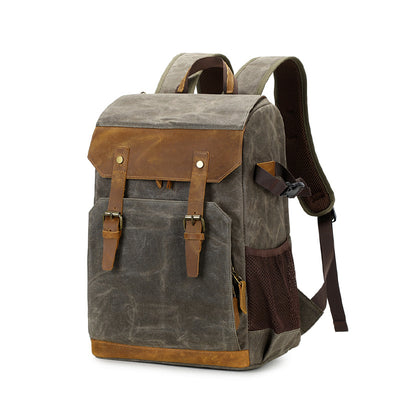 Mochila de Lona para Cámara - Bolso Casual Versátil para Viajes - Image 13