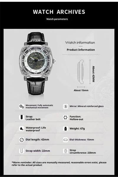Reloj Deportivo Hueco Elegante de Negocios - Image 6