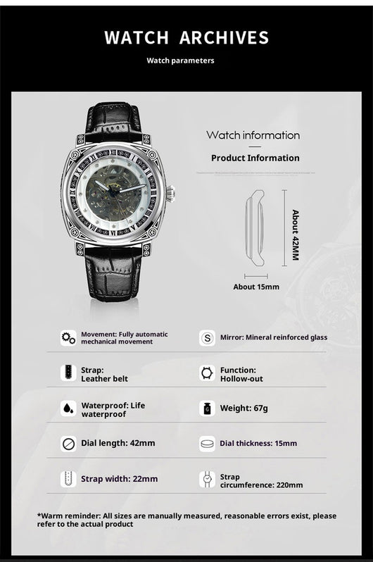 Reloj Deportivo Hueco Elegante de Negocios - Image 6