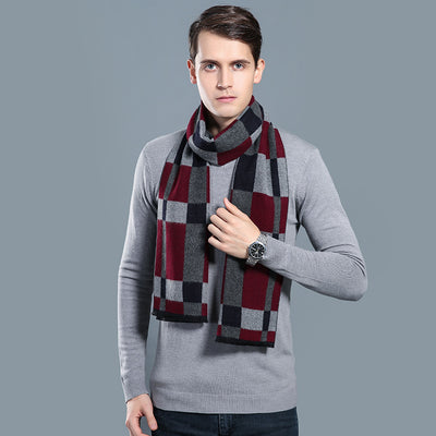 Bufanda Escocesa de Abrigo Suave con Toque Cashmere - Image 47