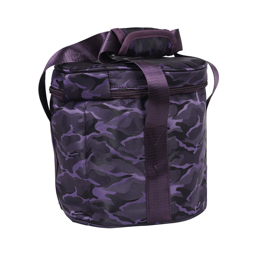 Bolsa Portátil para Cuencos Tibetanos de Cristal con Patrón Oxford Púrpura - Image 4