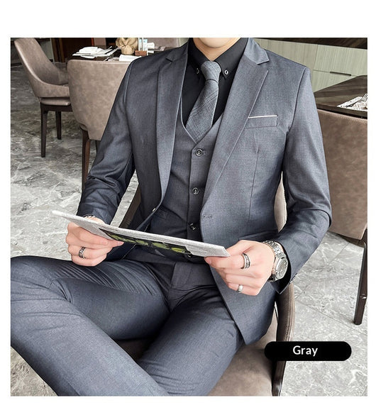 Traje Slim Fit Británico para Hombre - Conjunto Casual Elegante - Image 24