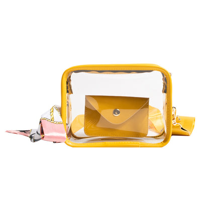 Bolso Transparente con Correa Ancha para Mujer - Estilo Crossbody - Image 8