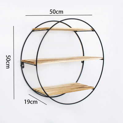 Estantería Decorativa de Pared para Almacenamiento del Hogar - Image 4