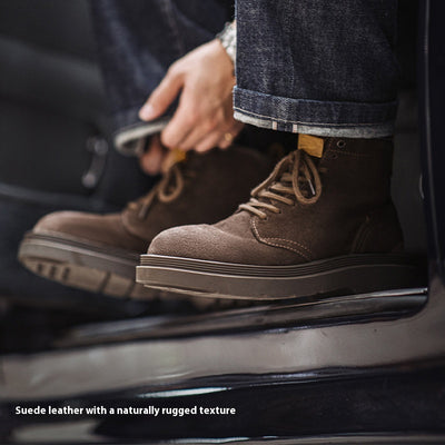 Botas Martin Retro Plataforma Gamuza Hombre - Estilo Casual Urbano - Image 3