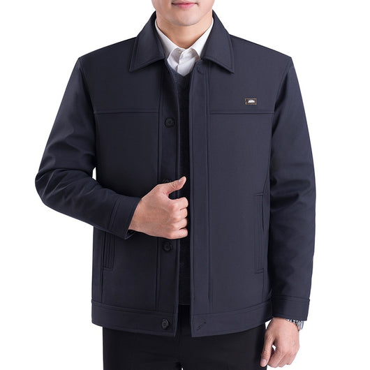 Chaqueta Casual de Otoño para Hombre Maduro - Image 10