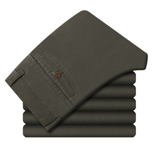Pantalones Cargo de Algodón Casual para Hombre de Corte Recto - Image 17