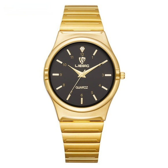 Reloj de Pareja Luminoso de Cuarzo Casual