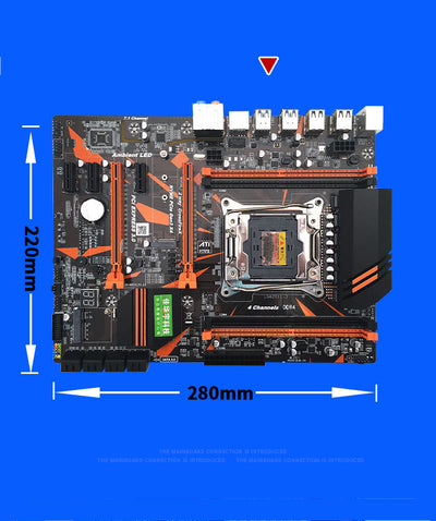 Placa Base X99 LGA2011-3 DDR4 Quad Channel - Rendimiento Profesional - Image 6