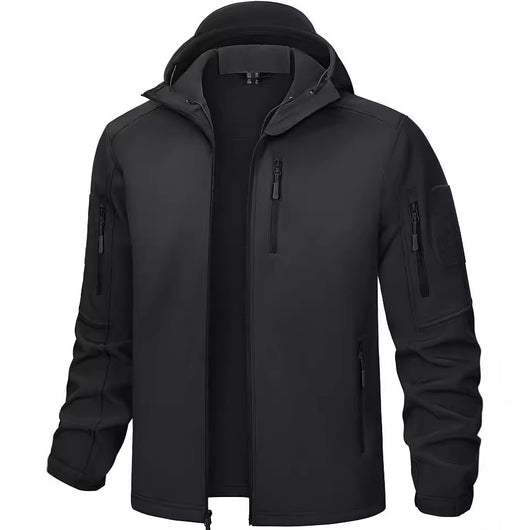 Chaqueta Deportiva Impermeable con Capucha para Hombre - Corte Holgado - Image 4