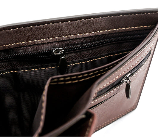 Billetera Corta para Hombre con Múltiples Compartimentos y Gran Capacidad - Image 16
