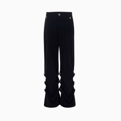 Pantalones Casuales Plisados de Ante Original Design para Hombre - Image 3