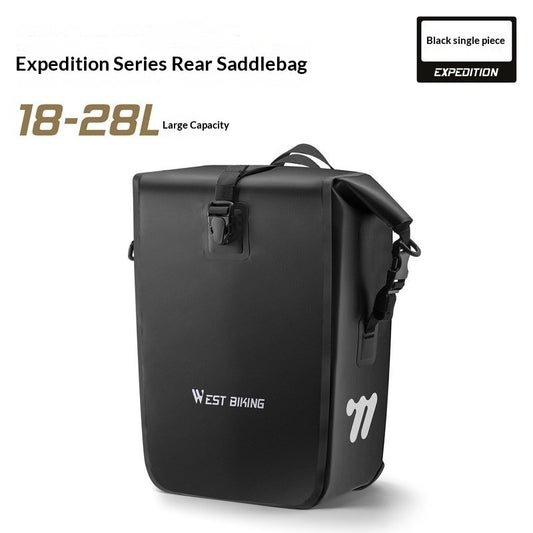 Bolsa Trasera Impermeable para Bicicleta con Soporte Rápido - Pannier de Cicloturismo - Image 2