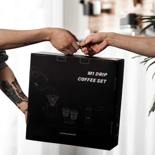 Set de Cafetera Artesanal Bomber con Caja de Regalo - Image 11