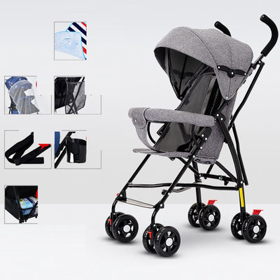 Carrito Plegable Portátil para Bebé - Diseño Compacto y Funcional - Image 11