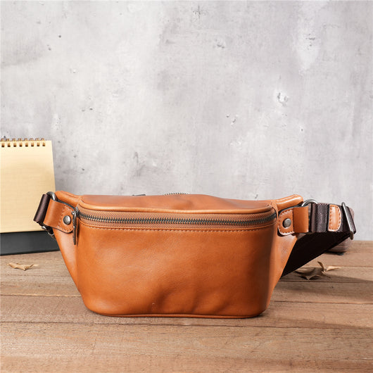 Bolsa Cruzada Deportiva de Cuero Genuino con Gran Capacidad - Image 12