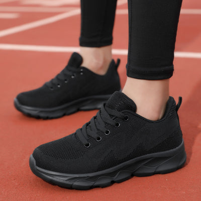 Tenis Deportivos Negros para Mujer - Malla Transpirable y Suela Acolchada - Image 7