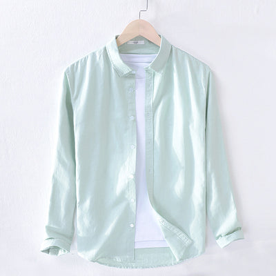 Camisa de Lino Manga Larga - Image 18
