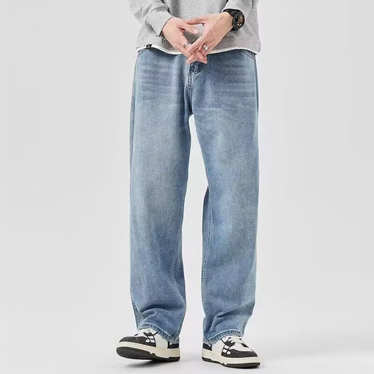 Jeans Vintage de Cintura Alta Pierna Recta Oversize - Image 7