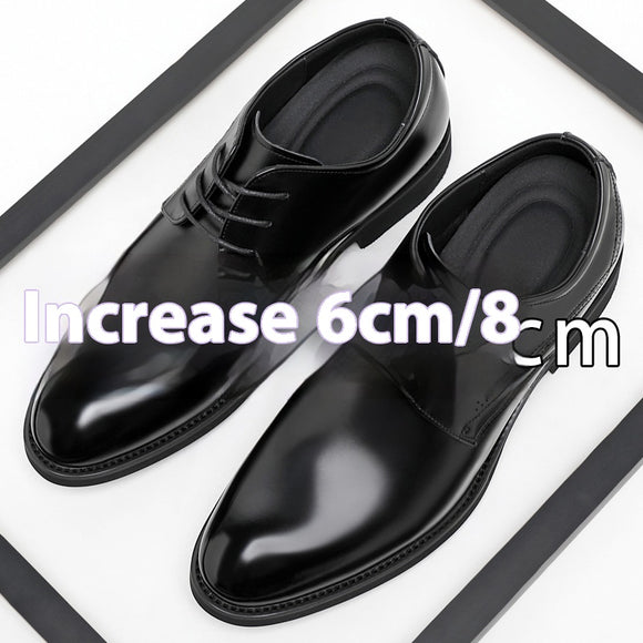 Sapatos Sociais Masculinos de Couro Genuíno Respiráveis