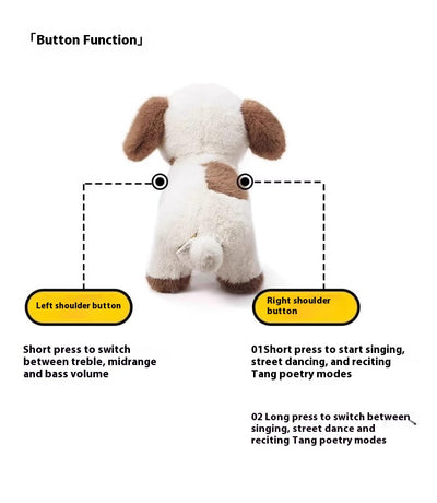 Perro Mascota Eléctrica de Peluche para Niños con Simulación Realista - Image 24
