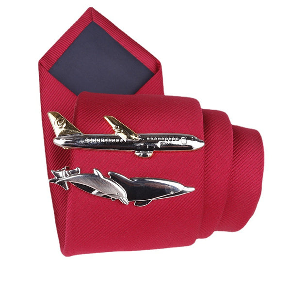 Pasador de Corbata de Estilo Caricatura en Metal para Hombre