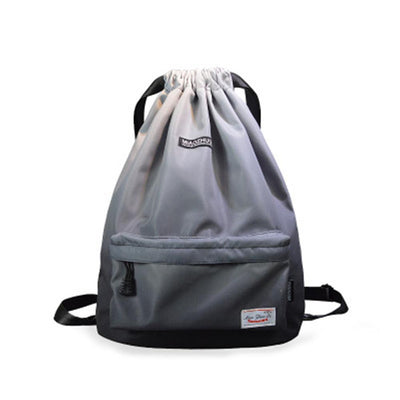 Mochila de viaje con cordón impermeable unisex - Image 10