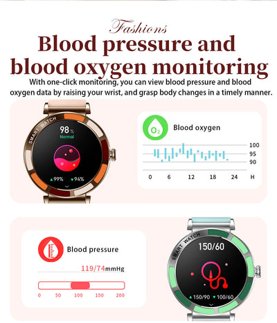 Reloj Inteligente H20 para Mujer con Llamadas Bluetooth HD - Image 33