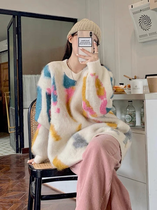 Suéter Tie-Dye Arcoíris para Mujer - Image 9