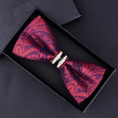 Corbata Formal Doble Capa para Novio Estilo Coreano - Image 3