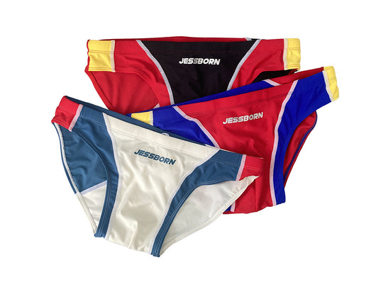 Traje de Baño Ajustable con Combinación de Colores para Hombre - Image 10