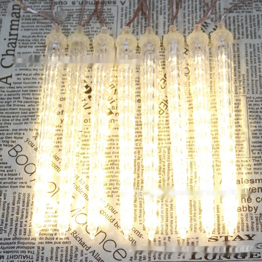 Lámpara Solar Navideña con Luces LED en Forma de Cono de Hielo - Image 21