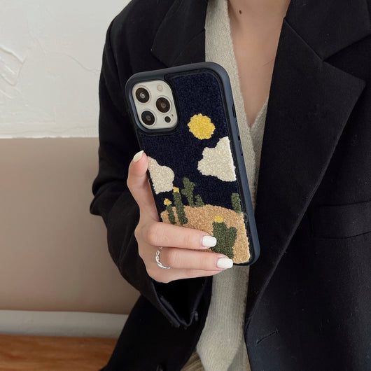 Funda Protectora Girasol Peluche para Celular - Image 9