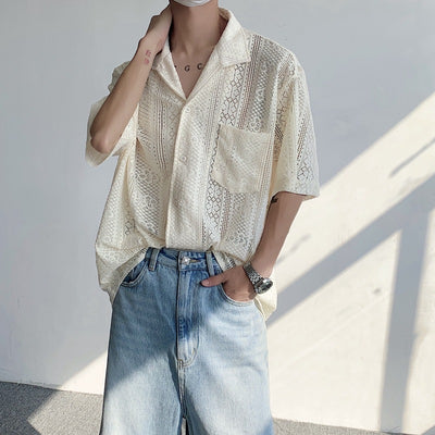 Camisa Fresca de Manga Corta para Hombre - Perfecta para el Verano - Image 4
