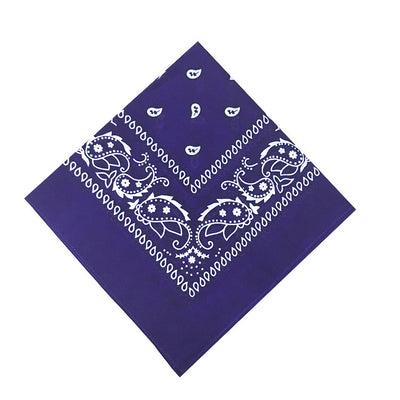 Pañuelo Cuadrado de Algodón con Estampado de Flor de Cajú 55cm - Image 40