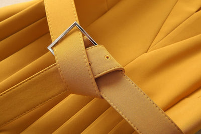 Vestido Midi Ajustado con Compresión y Pliegues Decorativos - Image 11