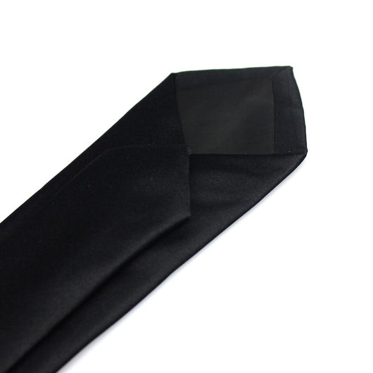 Corbata Negra Ultra Delgada 6cm - Elegancia Casual Profesional - Image 8