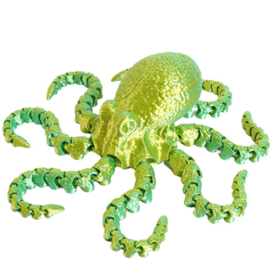 Pulpo Articulado con Impresión Adorable - Juguete Flexible - Image 19